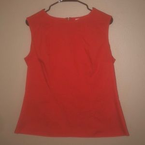 Red blouse